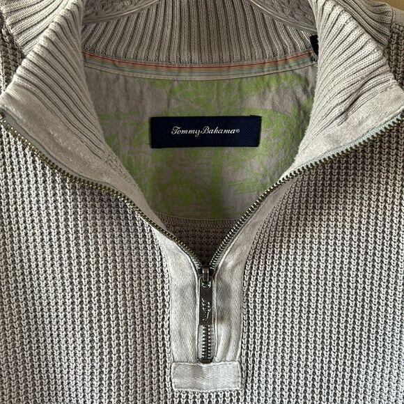 Tommy Bahama Mens Light Grey Sweater - Picture 6 of 6